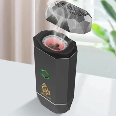 Electric Bakhoor Burner - Black